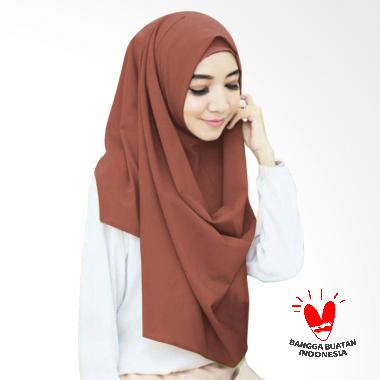 Milyarda Hijab Sella Pashmina Instant - Coklat Muda
