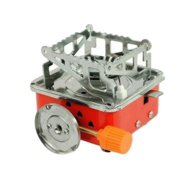 Kompor Mini Portable Camping Red/Black