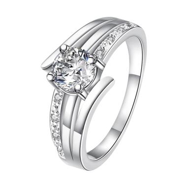 Bella & Co Ring SPR055-D-7 Aksesoris Cincin - Silver
