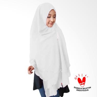 Hijabku Murah Oki Panjang Kerudung Syar'i - Putih Hijabku Murah Oki Panjang Kerudung Syar'i - Putih