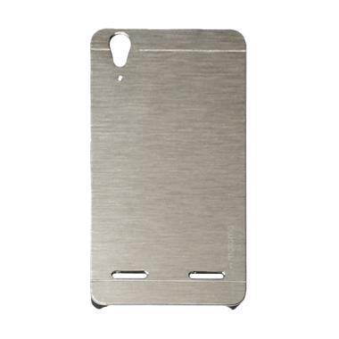Motomo Metal Hardcase Casing for Lenovo A6000 or K3 - Silver