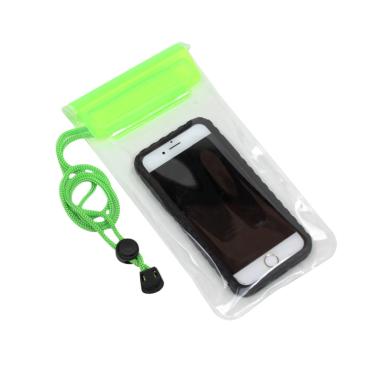 G-Smart Clear Waterproof Pouch for Smartphone - Hijau