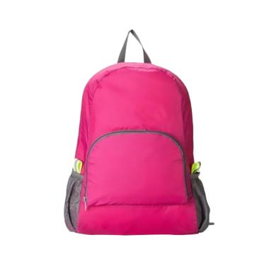 Solidex Foldable Travel Backpack Tas Ransel Lipat - Pink
