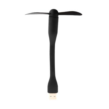 Orange's Mini Flexible USB Kipas Angin - Hitam