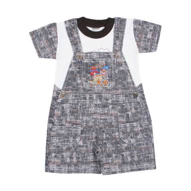 Tompege Kodok TP-7188B Setelan Jumpsuit Anak Laki-laki - Coklat