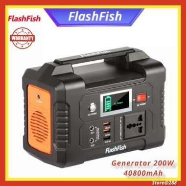 Generator Portable Powerbank Station Genset Listrik Emergency 200W