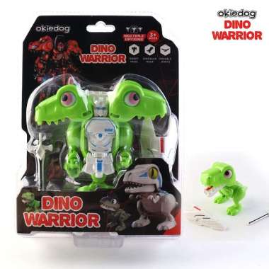 Okiedog Dino warrior (tyrannosaurus rex) - Mainan Robot Dino anak