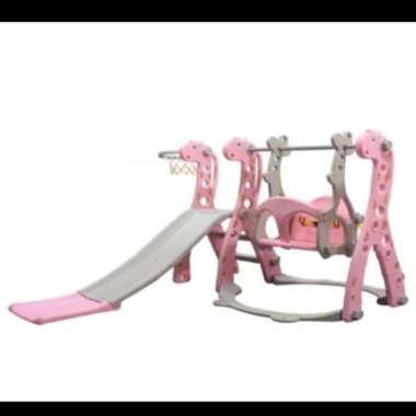 Prosotan 3in1 VRT119 - Perosotan Ayunan Basket - Jerapah - KISUBO Merah Muda