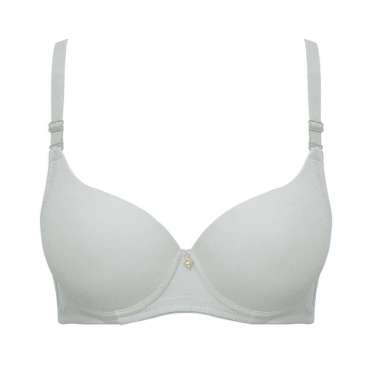 201220-Cynthia Lucere Basic Bra 3/4 Cup GREY 36B
