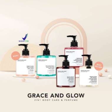 Grace and Glow Body Wash | Sabun Mandi Grace and Glow Peony