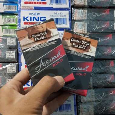 Rokok ASWAD BOLD - Rokok 20 Batang