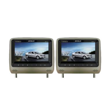 Audiobank AB-767DVD-TV Headrest DVD-TV Monitor - Beige [7 Inch]
