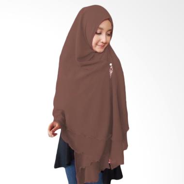 Kus Group Hijab Oki Panjang Kerudung Syar'I - Coklat Kus Group Hijab Oki Panjang Kerudung Syar'I - Coklat