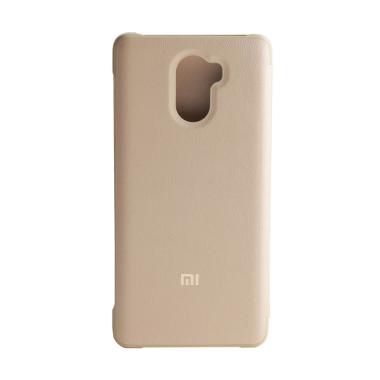 Xiaomi Original Flip Cover Casing for Xiaomi Redmi 4 - Gold