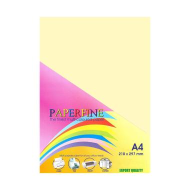Paperfine Kertas HVS Warna A4 Ivory Gading [500 Lembar]