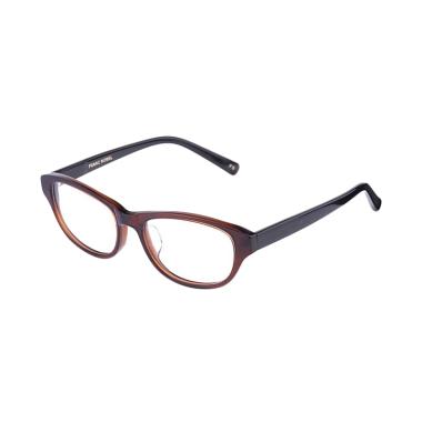 Franc Nobel 041519 Unisex Paul Dark Axinite Kacamata - Brown