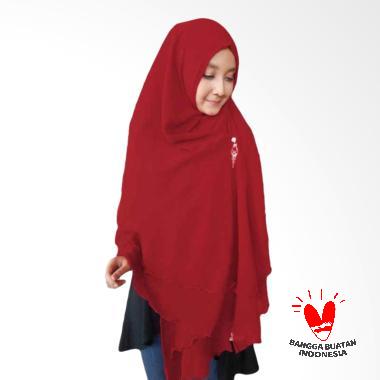 Hijabku Murah Oki Panjang Kerudung Syar'i - Maroon