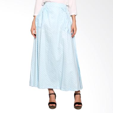 Imani Volka Cotton Skirts IB-SMA-16 Bawahan Muslim - Baby Blue