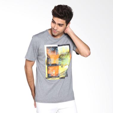 Ocean Pacific Fashion 03MTF89135 Mens T-Shirt - Misty Grey