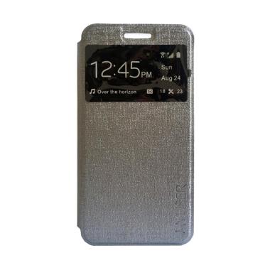 MyUser Flip Cover Casing for Oppo R7 or R7 Lite - Abu abu