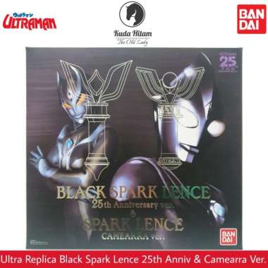 Bandai Ultra Replica Ultraman Tiga Black Spark Lence 25th Anniv & Camearra Ver Spark Lens Sparklence
