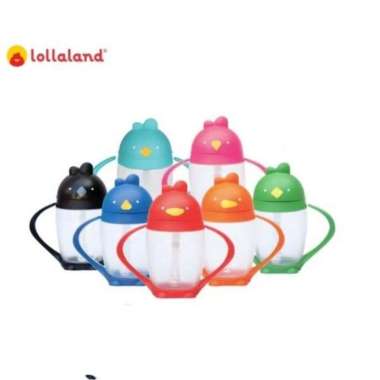Lollacup Lollaland Straw Sippy Cup Orange