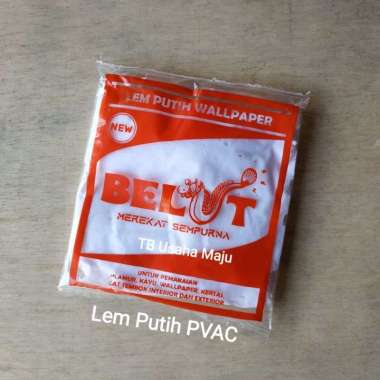 Lem Kayu / Wallpaper / Putih / Kertas / Campuran Cat Tembok PVAC