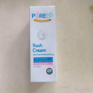 Pure BB Rash Cream PureBB Baby Krim Kulit kemerahan iritasi ruam Bayi