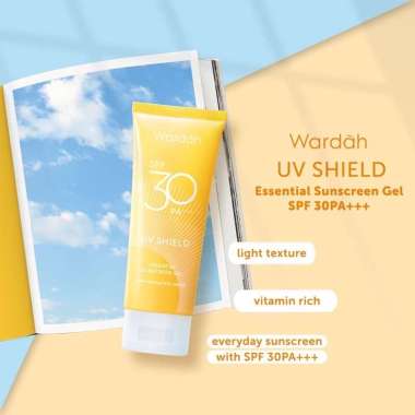 Wardah Sun Care Sunscreen Gel UV Shield Essential Sunscreen SPF 30 Pa+++