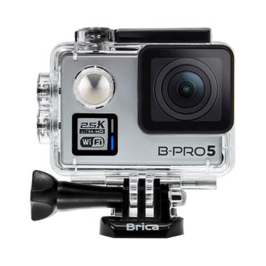 Brica B-PRO 5 Alpha Plus Edition Full HD 2.5K Action Camera - Silver