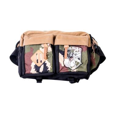 Gudang Fashion GSP 59 Canvas Tas Cantik Keren - Brown