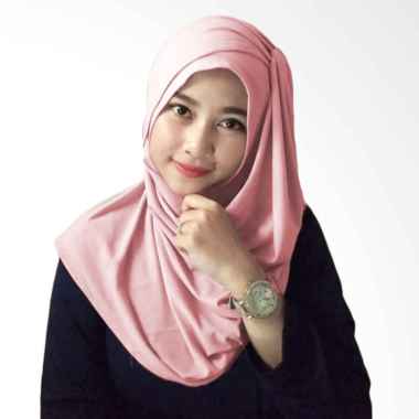 Hijabku Murah Hana Ceruti Hijab Instan - Dusty Pink