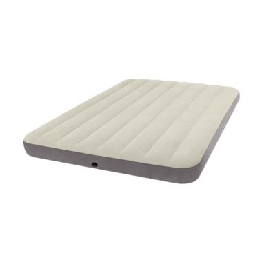 Intex 64708 Full Deluxe Singlehight Airbed Kasur Angin - Grey
