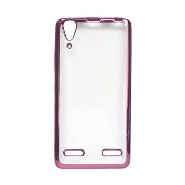 OEM Ultrathin Iphoria Shining Casing for Lenovo A7000 - Rose Gold