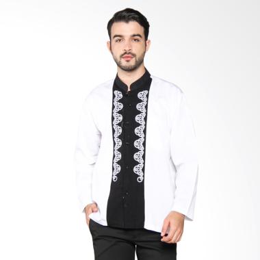 Batik Adikusuma Men Dobby Baju Koko Pria - Putih 772004017