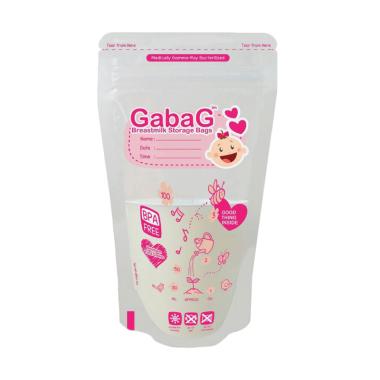 Gabag New Breast Milk Storage Kantung Penyimpan ASI - Pink [100 mL]