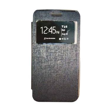Gea Flip Cover Casing for Samsung Galaxy Ace 3 Duos - Biru Dongker