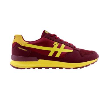 Hurricane Speed Racer Maroon Sepatu Running Pria H 5095