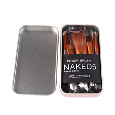 Orange Collections Kuas Naked 5 Set 7 in 1 Kaleng -