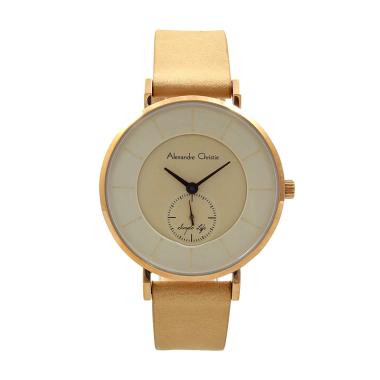 Alexandre Christie 8484 Jam Tangan Pria - Rose Gold