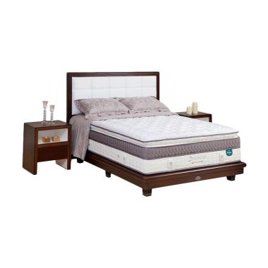 Guhdo Diamond Dream Victorian Style HB Metropolis Full Set Springbeds 180 x 200 Putih