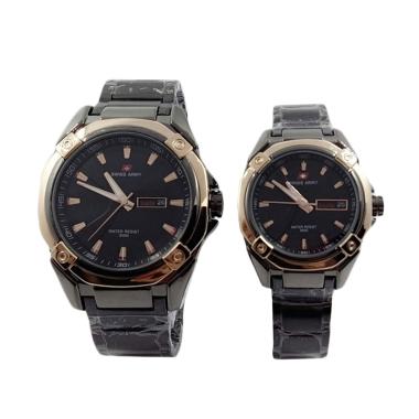 Swiss Army SA 6767 Jam Tangan Couple - Rose Gold
