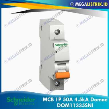 Schneider Domae MCB 1P 50A / MCB 1 Phase 50 Ampere DOM11335SNI
