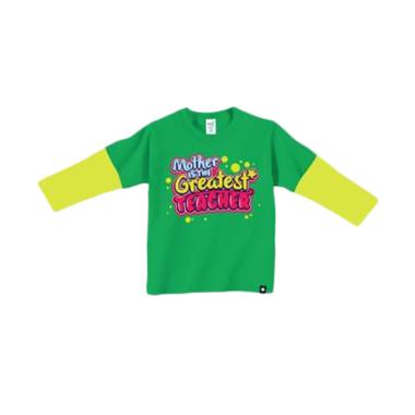 Afrakids AF134 Mother is The Greatest Teacher Baju Atasan Anak