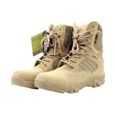 Delta Combat Taktis Militer Seal Team Six Sepatu Pria - Sand