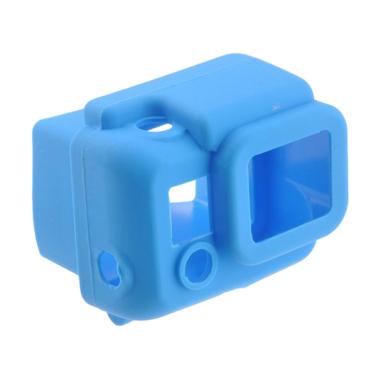 Mine Case Silicone Softcase Casing for Gopro HD Hero 3 - Blue