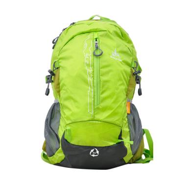 One Polar 9656 Tas Ransel Laptop Hiking + Rain Cover - Green