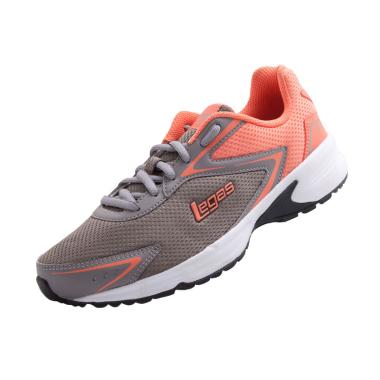 League Legas Series Corona LA W Running Shoes - Grey Orange