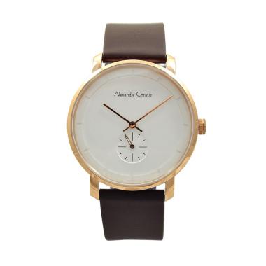 Alexandre Christie 8485 Jam Tangan Pria - Rose Gold