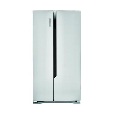 GEA RC-67WS Side by Side Kulkas 2 Pintu - SILVER [Khusus JABODETABEK]